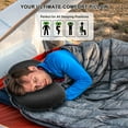 thumbnail image 6 of BreezCamp Ultralight Inflatable Camping Pillow - Compact, Ergonomic for Neck & Lumbar Support | Ideal for Hiking, Backpacking, 6 of 8