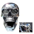 thumbnail image 2 of Fashion Halloween LED Motorcycle Resin Skull Headlight Motorbike High Low Beam Lamp For Halloween Skull Head Decoration, 2 of 5