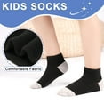 thumbnail image 3 of 25 Pairs Toddler Kids Socks, Ankle Athletic Low Cut Short Socks for Boys Girls 1-14 Years, 3 of 5