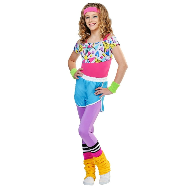 80's girl cheap dress up