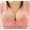 Pink, variant on Front-Closure Bra for Women, Wireless and Unlined with Side Coverage, Plus Size Bralette for Full Bust Support and Comfort