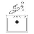 thumbnail image 3 of Moen 67430 Kitchen Faucet Chateau 1.5 GPM 7-7/8 in Replacement MPN, 3 of 4