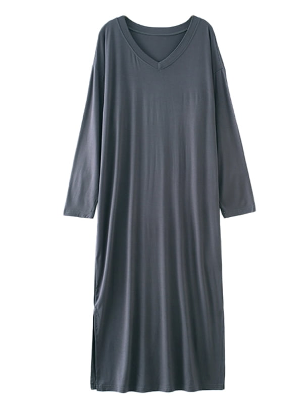 walmart women's long sleeve nightgowns