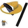 thumbnail image 1 of Trampa para ratas y ratones con tapa de cubo, herramienta para atrapar ratones, estilo trampilla, captura múltiple, reinicio automático, interior y exterior, 1 of 5
