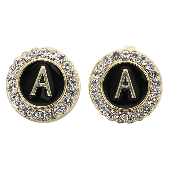 WRITWAA Golden Cufflinks for Men Shirts Elegant Jewelry Zinc Alloy