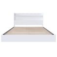 thumbnail image 2 of Nexera Harper Ensemble de Lit Plateforme Flottant 2 Pcs, Blanc, Double, 2 of 6