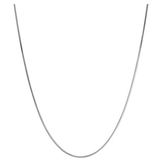 Brilliance Fine Jewelry Sterling Silver 18 inch 1.8mm Popcorn