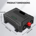 thumbnail image 3 of Pure Sine Sine Inverter Auto Switching DC12V/DC24V to AC Continuous Power 2000W High Efficiency Car Inverter ,Easy to Use, 3 of 6