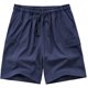 thumbnail image 4 of Pantalones cortos de verano para hombre con bolsillos con cremallera: pantalones cortos ligeros y casuales para correr y hacer deporte, 4 of 4