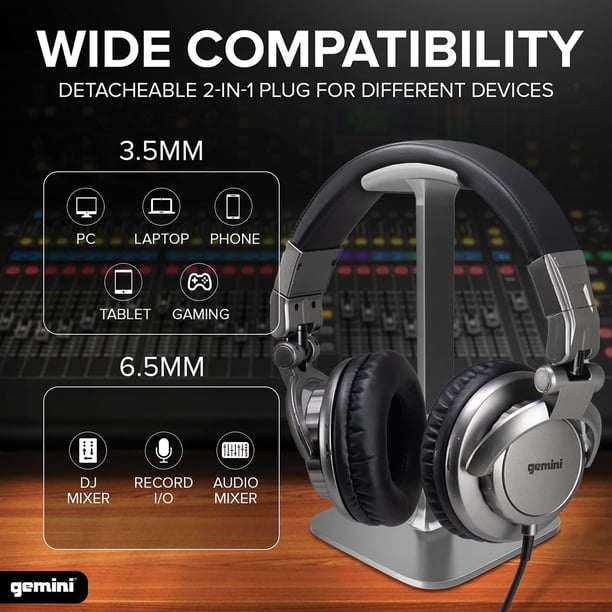 Gemini CDM-4000BT CD/Mixer Combo Player with Bluetooth Input & DJX