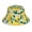 Lemon Seamless Pattern Oil Painting Effect, variant on Lemon Seamless Pattern Oil Painting Effect Reflective Double-Sided Bucket Hat, Sun Hat, Soft and Breathable for Gardening, Beaching, Camping, Hiking, Fishing