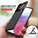 thumbnail image 3 of Smart Window View Leather Flip Phone Case Compatible Samsung Galaxy S23 Ultra/ S23+/ S23 Shockproof Cover, 3 of 4