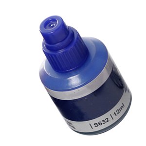 Marker Refill Ink, Marker Ink Safe Quick Refilling Waterproof with Drop Dispensing System for Marker Pens Blue