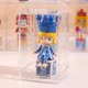 thumbnail image 4 of 6 blind box storage display racks, multifunctional collection display cabinet/transparent action figure display box for displaying action figure home storage and organization toys (size: 7x7.5), 4 of 5