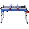 thumbnail image 5 of , Miter Saw Stand, 5-in-1 Portable Workbench, Quick Folding Work Table with Detachable Miter Saw Stand & Height Adjustable Legs, Scaffold/Dolly/Creeper/Platform for Woodworking, Repair, Masonry,, 5 of 28