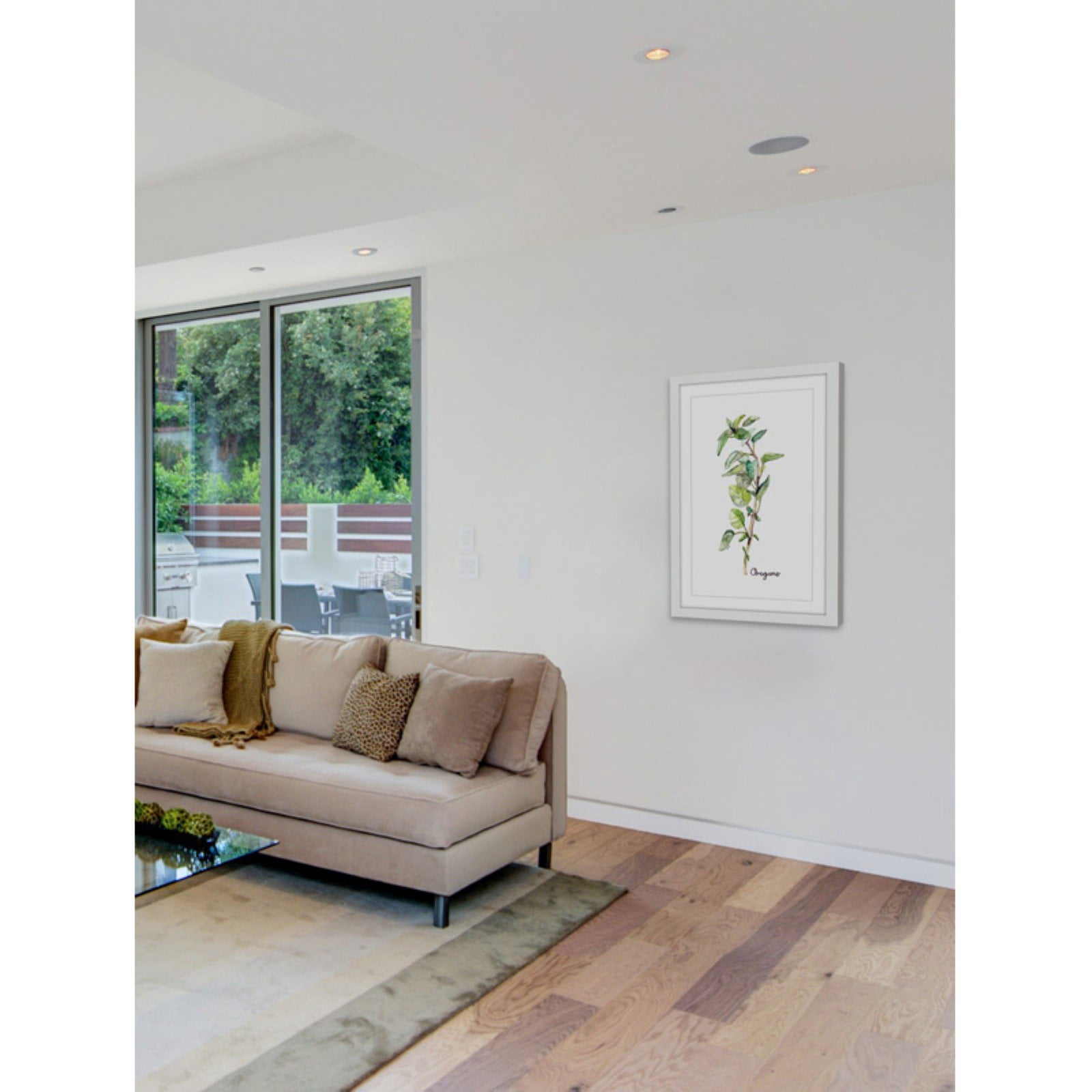 Marmont Hill "Herb Oregano" by Rachel Byler Framed Painting Print