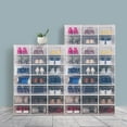 thumbnail image 5 of OnDisplay Clik Stackable Interlocking Shoe Box System (Standard White/White, Set of 4), 5 of 7