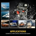 thumbnail image 6 of 200Amp Circuit Breaker DC 12V-48V for Marine Boat Trolling Motor Automotive RV Trailer Car Solar System Battery Disconnect with Manual Reset Switch, IP67 Waterproof (Pack of 2), 6 of 14