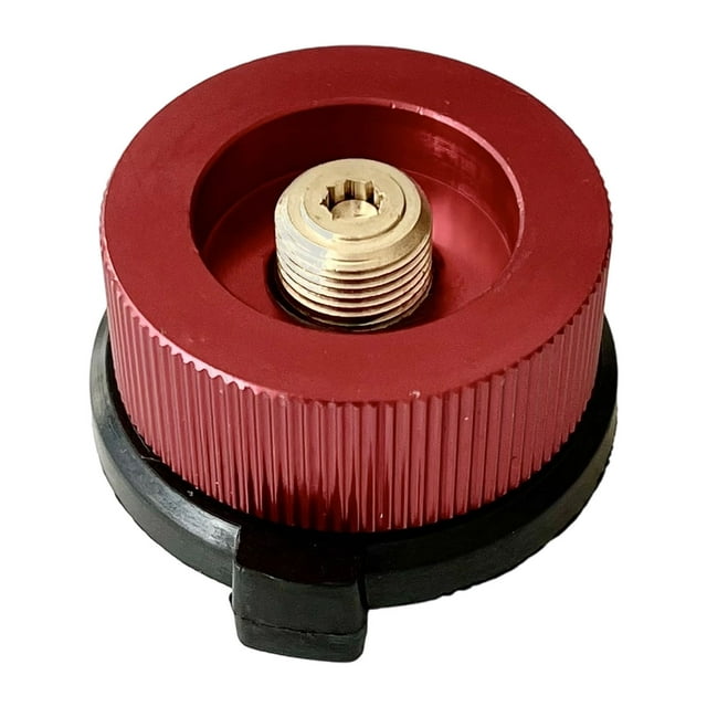 Tête d'Adaptateur Universelle de Conversion de Brûleur de Réchaud de Camping pour Raccordement de Réservoir de Propane Extérieur et Compatibilité avec Cartouche de Carburant
