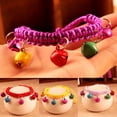 thumbnail image 4 of Walbest Pet Collar and Woven Rope Combo Jingle Bell Dog Collar Pulling Leash Rope Strap for Daily Use Outdoor Supplies Pet Gift, 4 of 6