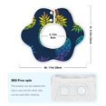thumbnail image 6 of Bingfone Abstract Bright Pineapple Fruit Retro Soft Bibs For Baby Boy Girl 360 Rotate Petal Absorbent Bibs Washable For Drooling Teething, 6 of 9