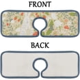 thumbnail image 6 of 3Pcs SKYSONIC Faucet Absorbent MatEaster Rabbit and Hedgehog Washable Counter Drying Pads Behind Faucet, 6 of 7