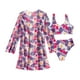 thumbnail image 5 of Trajes de Baño de Bikini de Mujer con Correas Impresas V Sexy Split Set de Tres Piezas, Diseño de Corte Alto para la Piscina de Playa Y las Vacaciones de Verano, 5 of 9