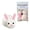 B, variant on 1/4 Pack Build A Rabbit Easter Craft Kit, Cute Yarn Rabbit Crafts with Pom Poms, Rabbit Ears & Pipe Cleaners, Easter Basketstuffer,DIY Handmade Rabbit Craft Kits