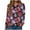 Pink, variant on Halloween Sweatshirts for Women Long Sleeve Tops Womens Pumpkin Pattern Round Neck T-Shirts Plus Size Funny Blouses Khaki, XXL