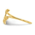 thumbnail image 3 of 14K Yellow Gold Ring Band Polished Arrow, Size 7, 3 of 5