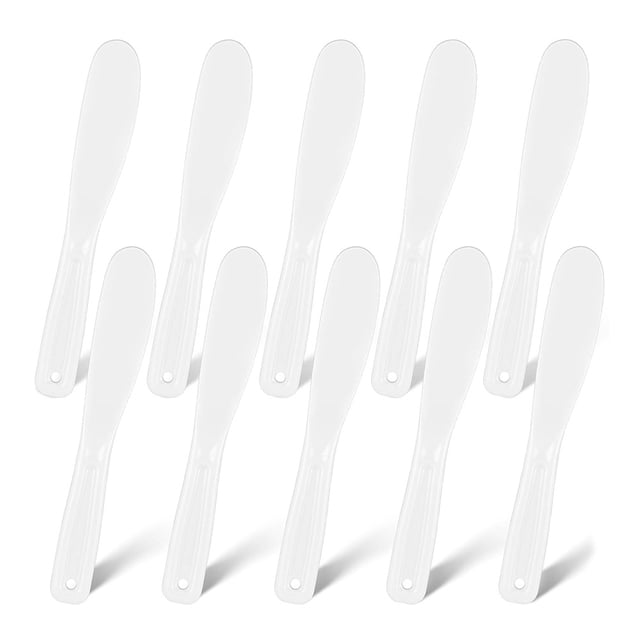 10 piezas de cucharas mezcladoras para mascarillas cosméticas, espátulas para el cuidado de la piel, cucharas de belleza, palitos para revolver, herramientas de maquillaje