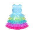 thumbnail image 4 of Girls Dress Christmas Santa Chimney Holiday New Year Party 7 Years, 4 of 7