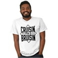 thumbnail image 5 of Cruising a Bruising Fight Rebel Punk Men's Graphic T Shirt Tees Brisco Brands S, 5 of 5
