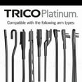 thumbnail image 3 of TRICO Black 25-2018 Premium Beam Wiper Blades - 20"+ 18", 2 Pack, 3 of 5