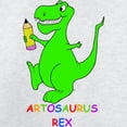 thumbnail image 3 of CafePress - Artosaurus Rex Kids Sweatshirt - Kids Sweatshirt, Youth Crew Neck Sweatshirt, 3 of 4