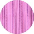 thumbnail image 1 of Ahgly Company Indoor Round Abstract Purple Modern Area Rugs, 7' Round, 1 of 4