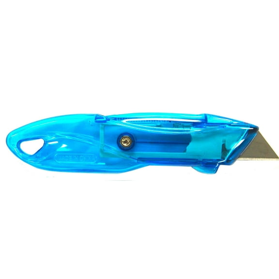 1-1/2" Retractable Translucent Knife for High Visibility (Orange)