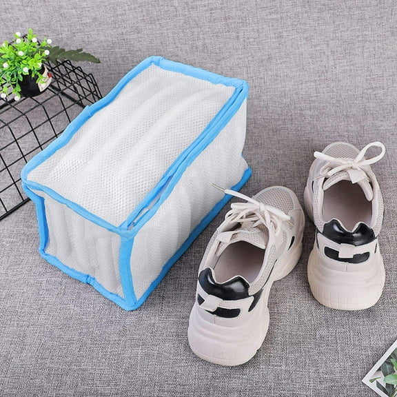 WHAMVOX Toiletry Bag Travel Shoe Bag Shoe Bag for Cleaning 33X18X18CM White