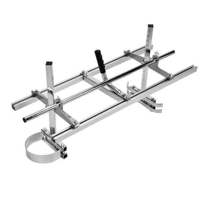 Molino de motosierra, marco de motosierra de aluminio y acero con llave hexagonal para trabajador de fábrica para aserradero,Molino de motosierra Molino de motosierra portátil Molino de motosierra Bar Higoodz Cocina, Decoración y Otros