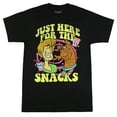 thumbnail image 3 of Scooby-Doo Just Here For Snacks Men's Graphic Short Sleeve Tee, 3 of 5