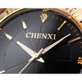 thumbnail image 5 of Chenxi Creative Golden Men's Quartz Wristwatches Women Men Full Steel Luxury Clock Brand Watches Lovers' Waterproof Gold Watch - Quartz Wristwatches, 5 of 7