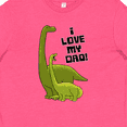 thumbnail image 4 of Inktastic I Love my Dad with Baby and Daddy Brontosauruses Youth T-Shirt, 4 of 5