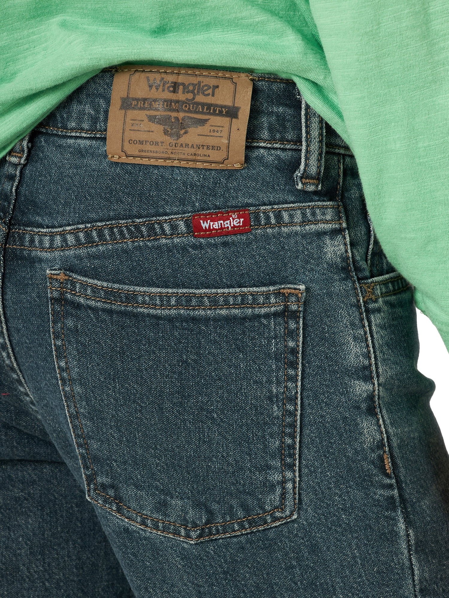 Wrangler Boys’ Bootcut Jeans, Sizes 4-18 & Husky – furniturezstore