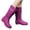 B2-Purple, variant on Women's Rain Boots Outdoor Comfortable Lightweight Mid Calf Shoes For Camping Daily Use