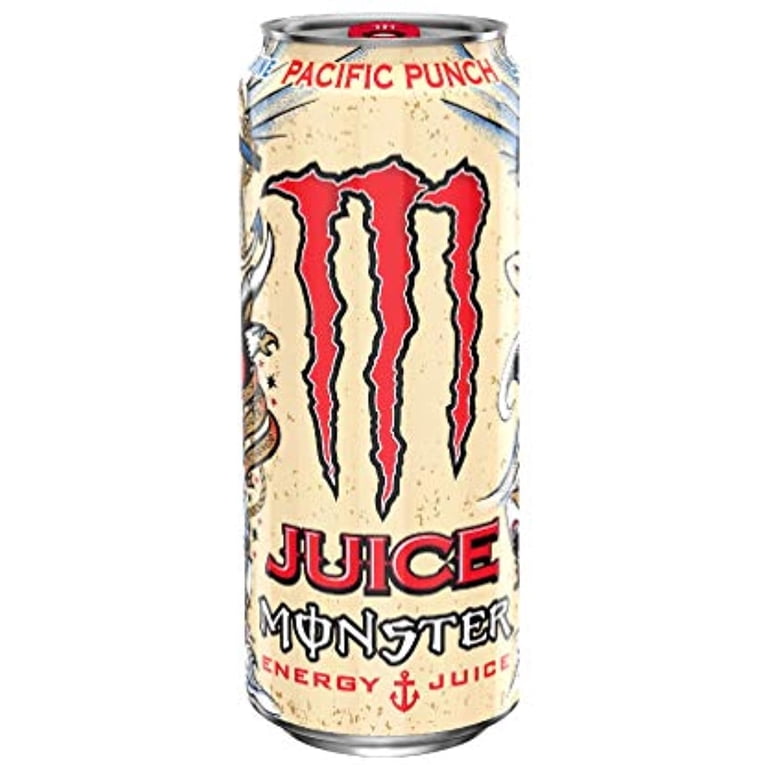 Monster Energy Drink, Pacific Punch Variety, 16 Ounce Cans (Pack
