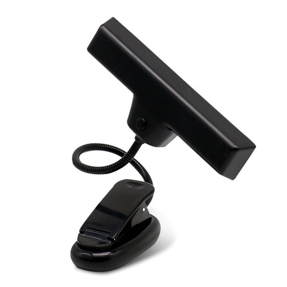 Yuarrent Soporte de música LED Lámpara de libro con clip con cuello flexible Iluminación para acampar en el hogar Guitarristas Práctica de Electrodomésticos