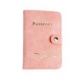 thumbnail image 4 of Funda para pasaporte, cartera de viaje, moderna bolsa para pasaporte, fácil de encontrar y usar. rosa, 4 of 9