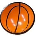 thumbnail image 2 of Basketball Shaped Bowl, Reusable Sports-Themed Serving Dish for Home Kitchen, Party, Game Day, Tailgate Decorations, Durable Snack, Salad, Fruit, or Dessert Bowl, 2 of 5