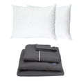 thumbnail image 1 of Sábanas King Size Royal Gris + 2 Almohadas ROGGA HOME, 1 of 8