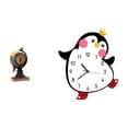 thumbnail image 1 of Reloj De Mesa Con Figura De Pingüino Moderno, Pieza De Colección, Adorno Decorativo Para Estantería, Oficina, Dormitorio O Armario. Funciona Con Pilas. Multifuncional., 1 of 8